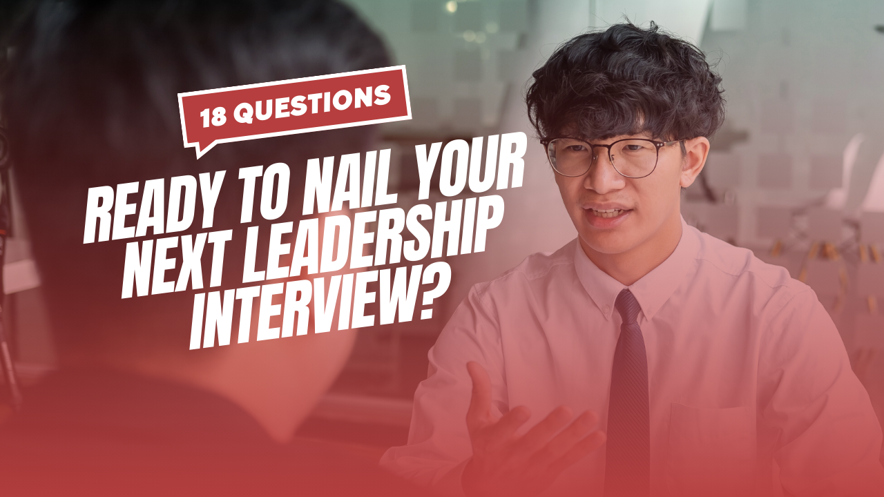 Leadership Interview Questions