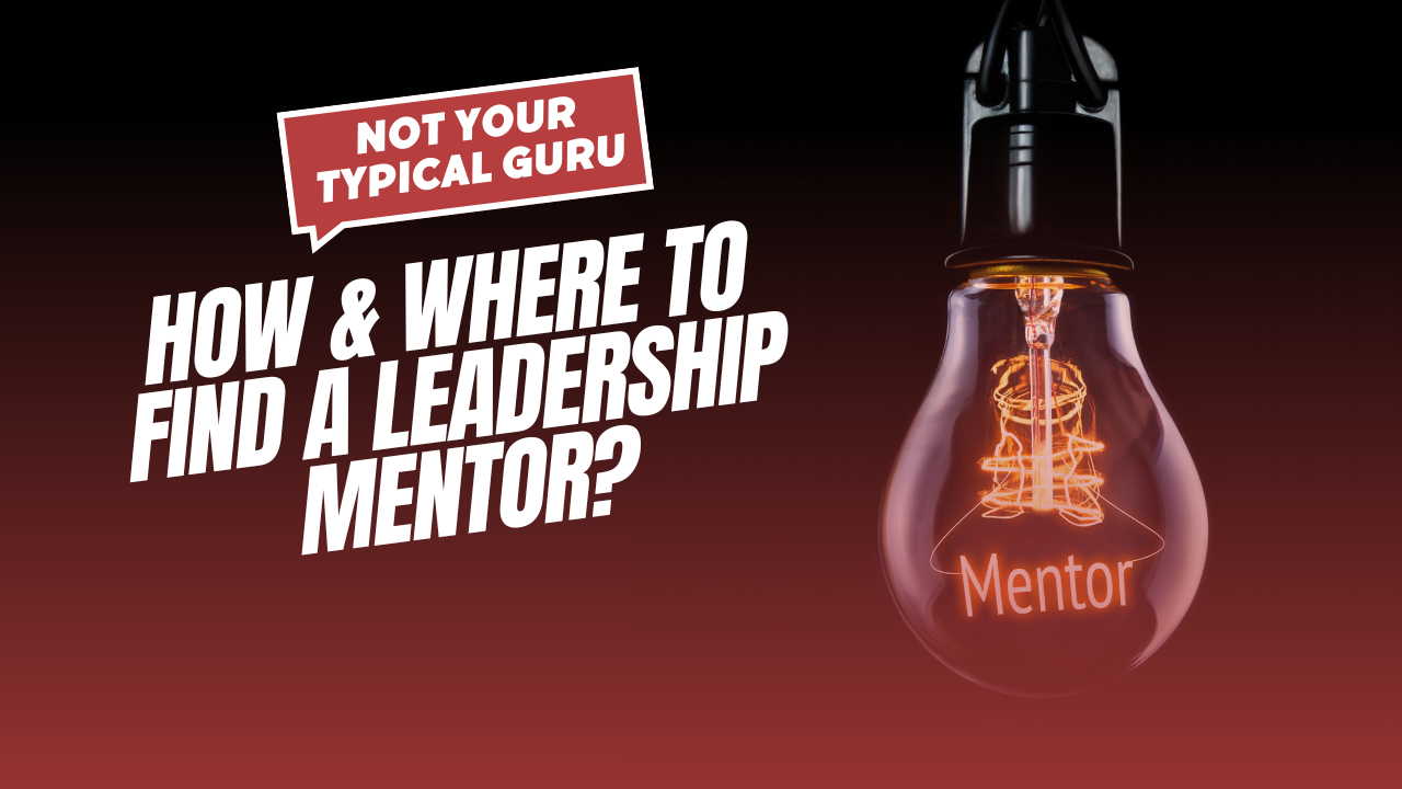 how to find a leadership mentor