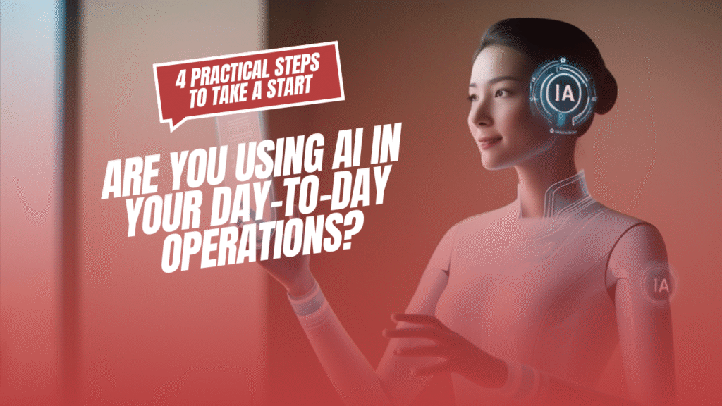 4 steps to start AI for operational efficiency [+Examples]